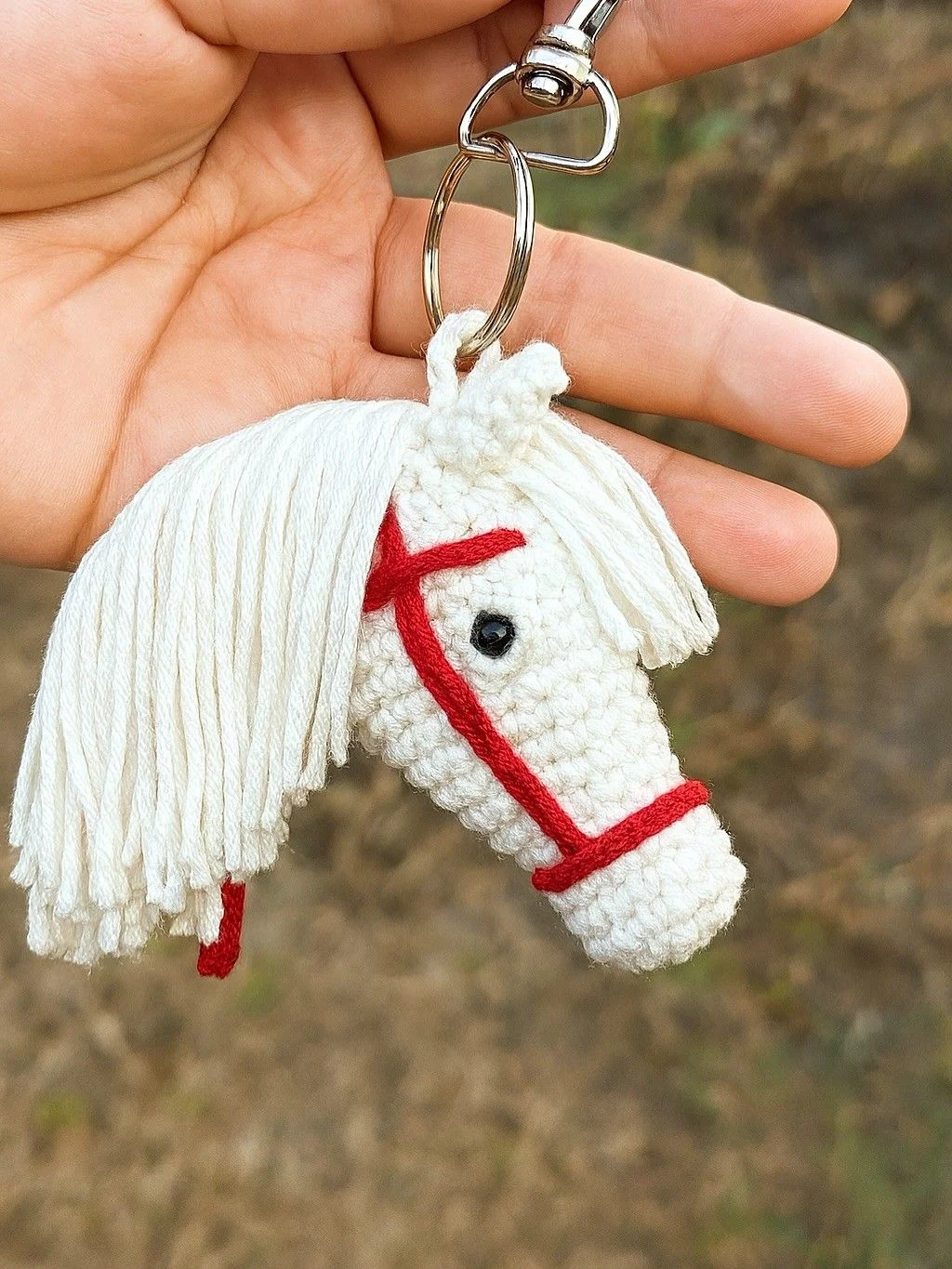 Crochet Of Horse Face Pattern - harmonythreads.dicasdorei.com
